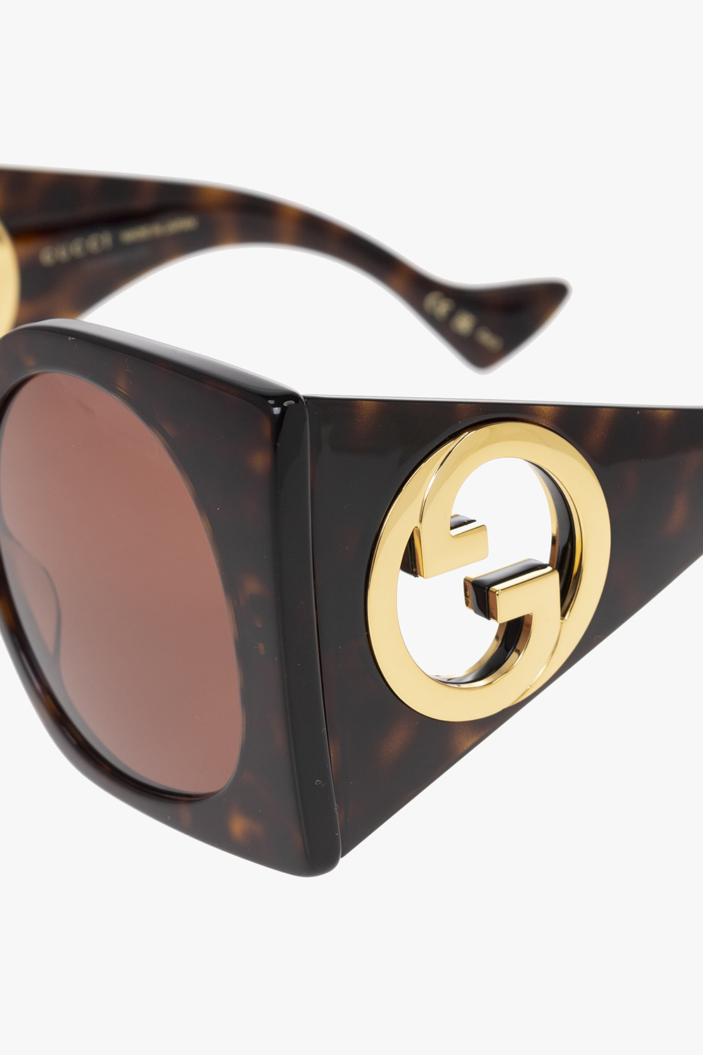 小物 GUCCI sunglasses vintage asianfit brown 90s Vintage GUCCI Sunglasses Brown Logo Brown Glasses Metal